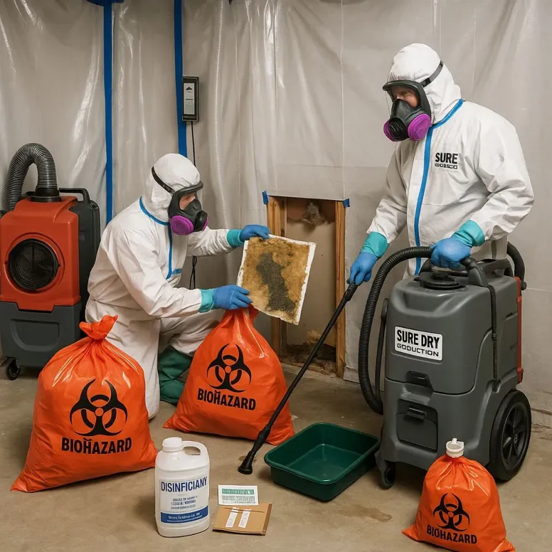 Contaminated Water Handling Protocols process in Glenmora, LA