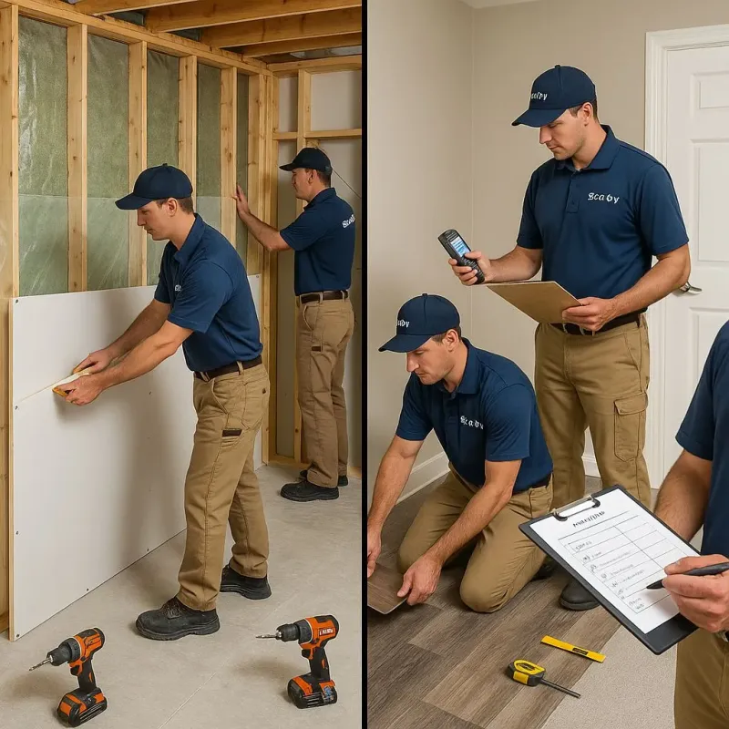 Repairs and Reconstruction process in Glenmora, LA